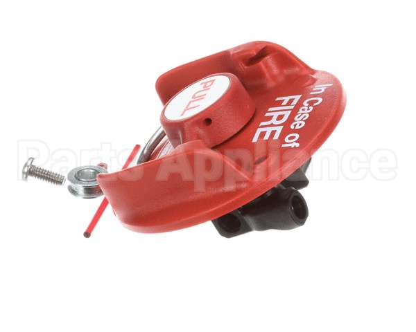 2O-308131 Wells Remote Pull Station Red
