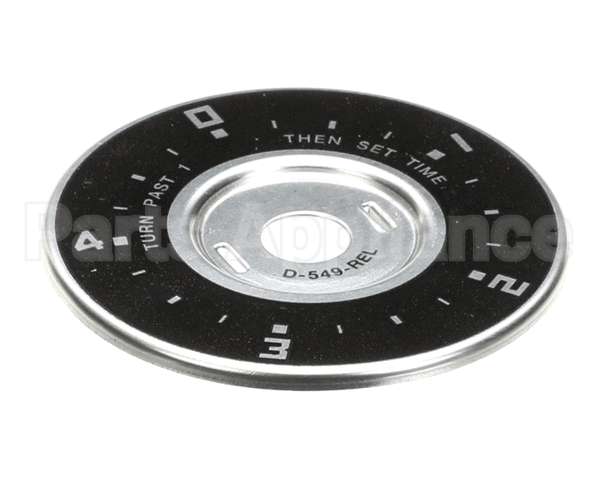 2R-70702-37 Lang Dial Plate, 5 Hour Timer