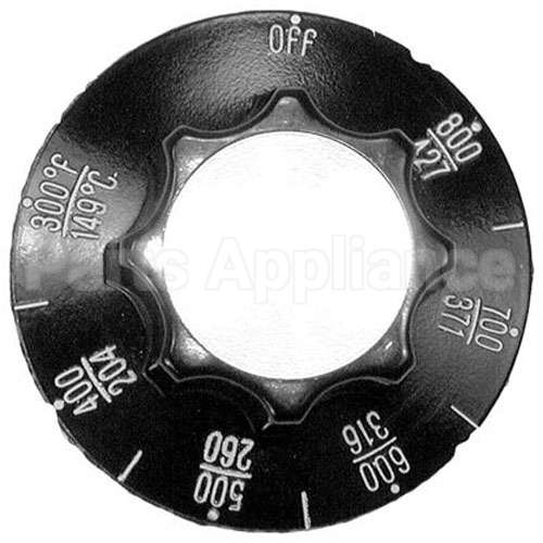 2R-A710E8741 Compatible Toastmaster - Middleby Marshall Dial 2-1/4 D, Off-800-300