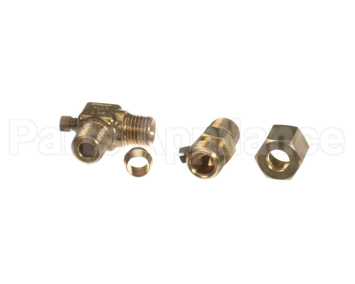 2V-P8901-78 Magikitchn Vlv,Plt Brs .25 Tu X 1/8 Npt