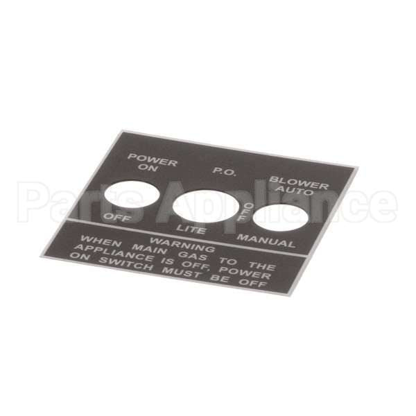 3000012008 Compatible Jade Label, Control Switch, J Br (W/