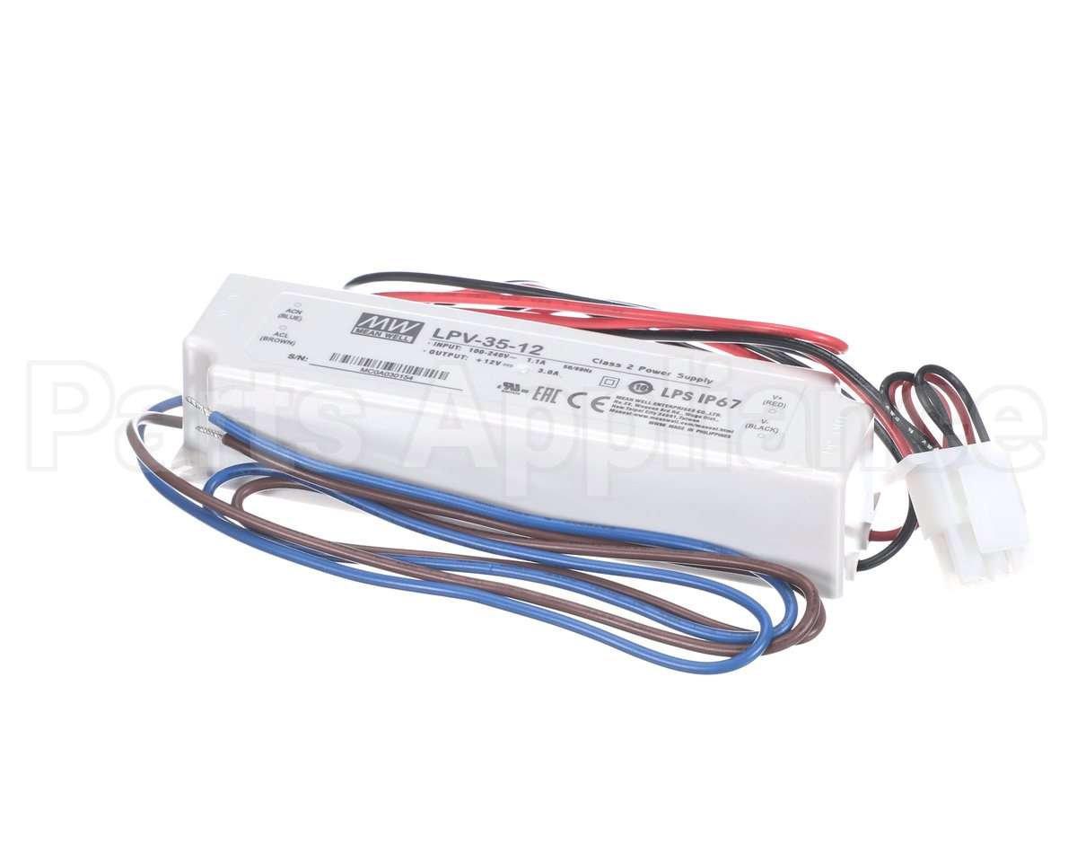 301007009 Beverage Air Led Driver Mod, 12Vdc,35W,Clea