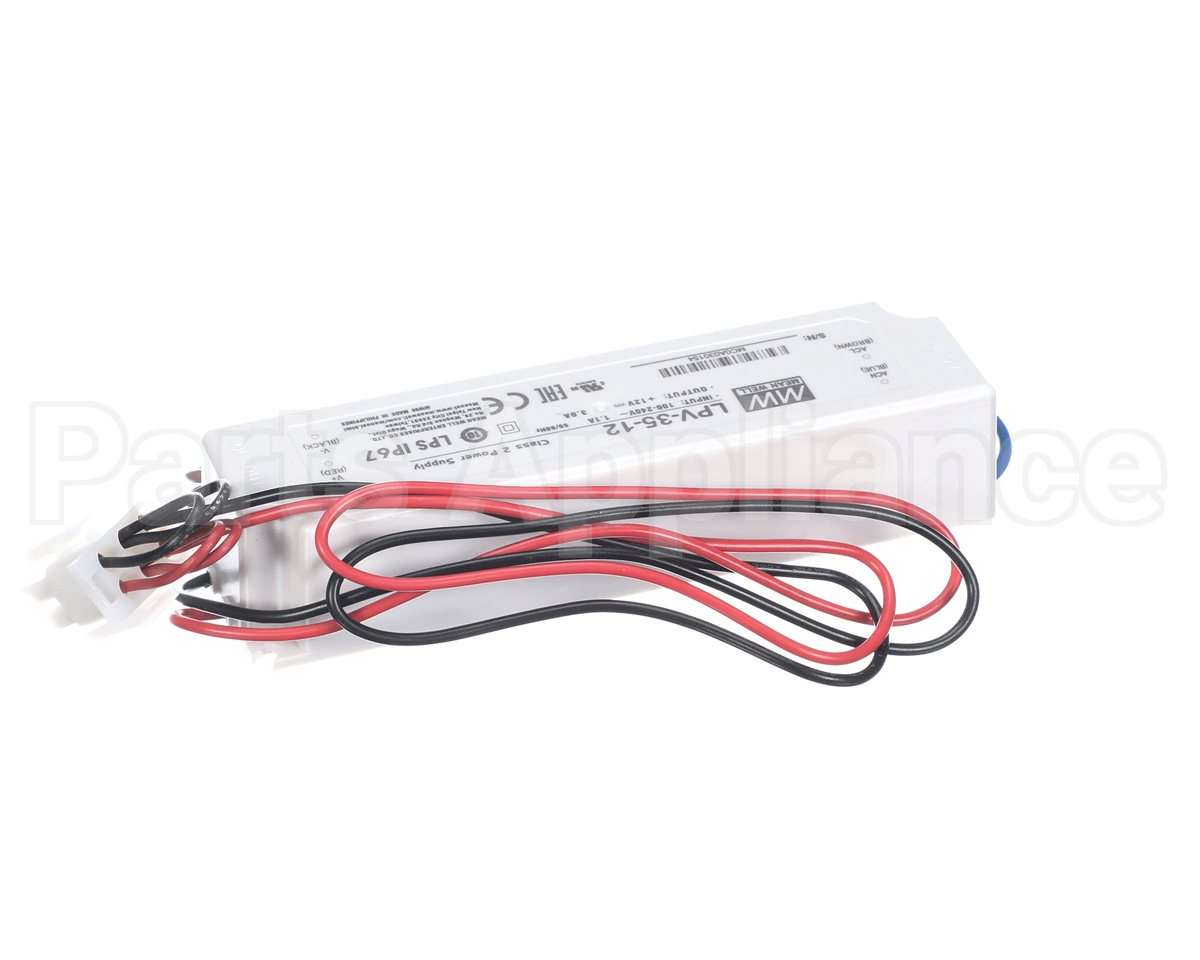 301007009 Beverage Air Led Driver Mod, 12Vdc,35W,Clea