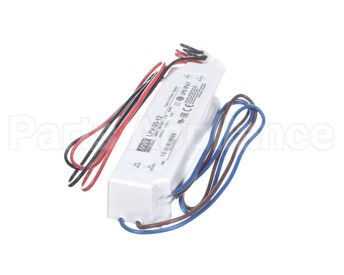 301007009 Beverage Air Led Driver Mod, 12Vdc,35W,Clea