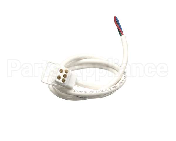 302381 Barker Female Plug White 5 Prong