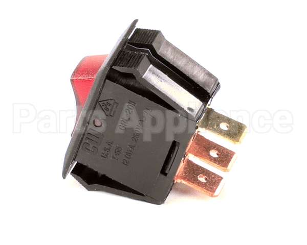 30523EC Cadco Rocker Swtich Red