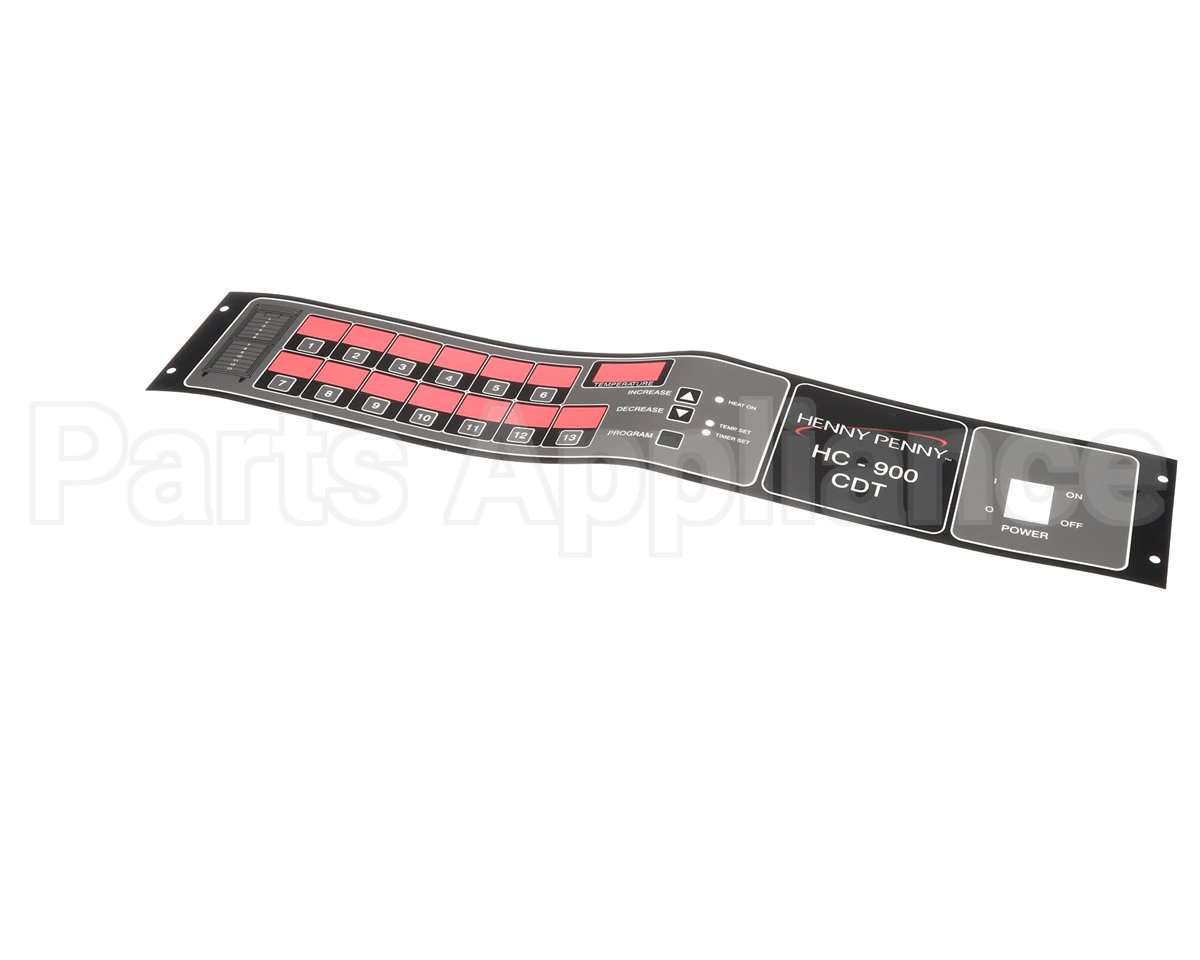 30950 Henny Penny Decal-Control Panel S
