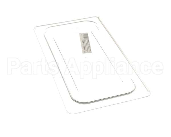 30CWC-135 Cambro Lid, Flat 1/3 Food Pan, Clear