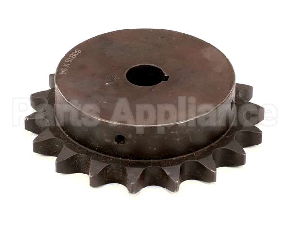 312829 Duke Sprocket,60Bs18 3/4Bore W/Keyway &2 Set