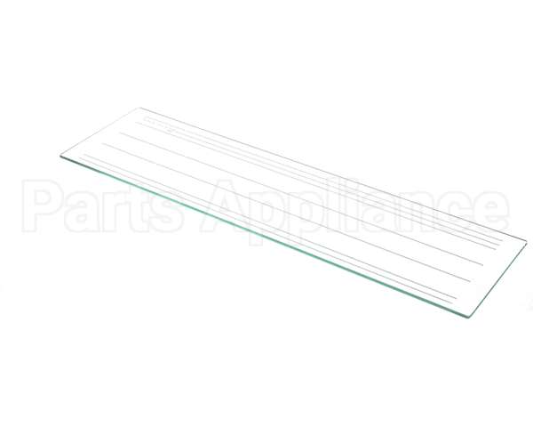 31435 Uline Glass Half Shelf Wlogo