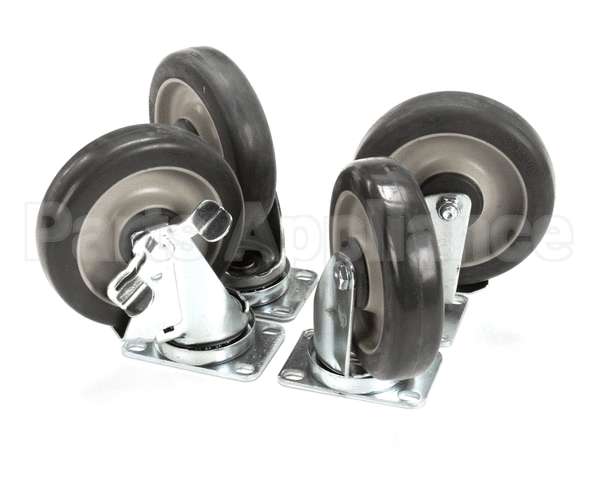 315410 Tri-Star Manufacturing Kit;4 Plate Casters 2/W Brake