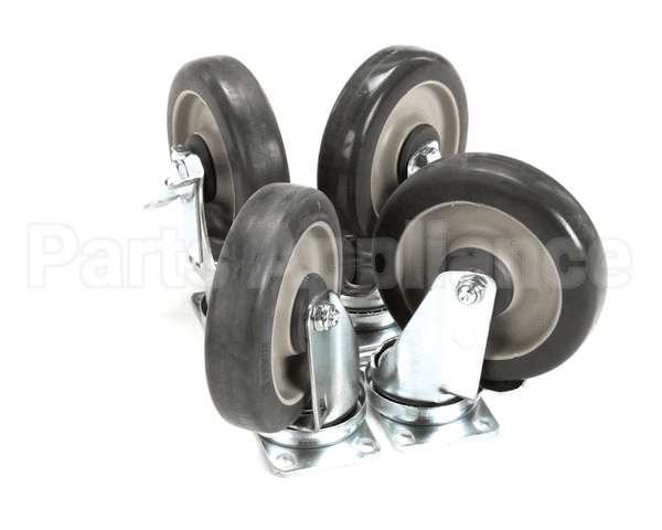 315410 Tri-Star Manufacturing Kit;4 Plate Casters 2/W Brake