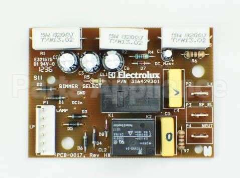 316429301 Frigidaire Board