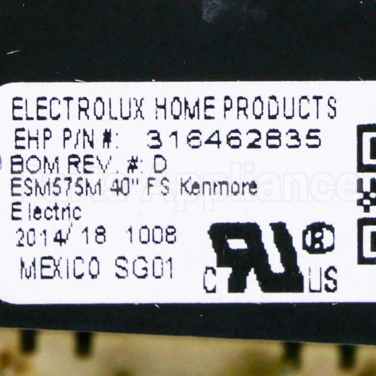 316462835 Frigidaire Controller