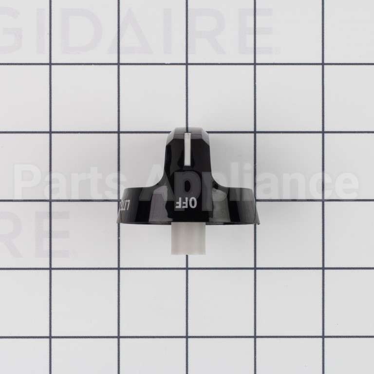 316543907 Frigidaire Knob,Top Valve,Black