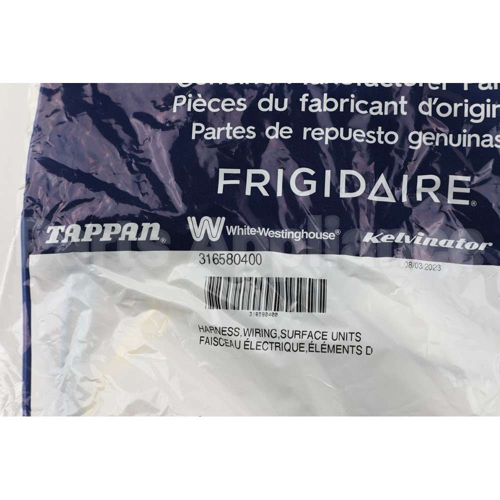 316580400 Frigidaire Harness