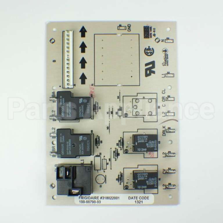 318022001 Frigidaire Relay Board