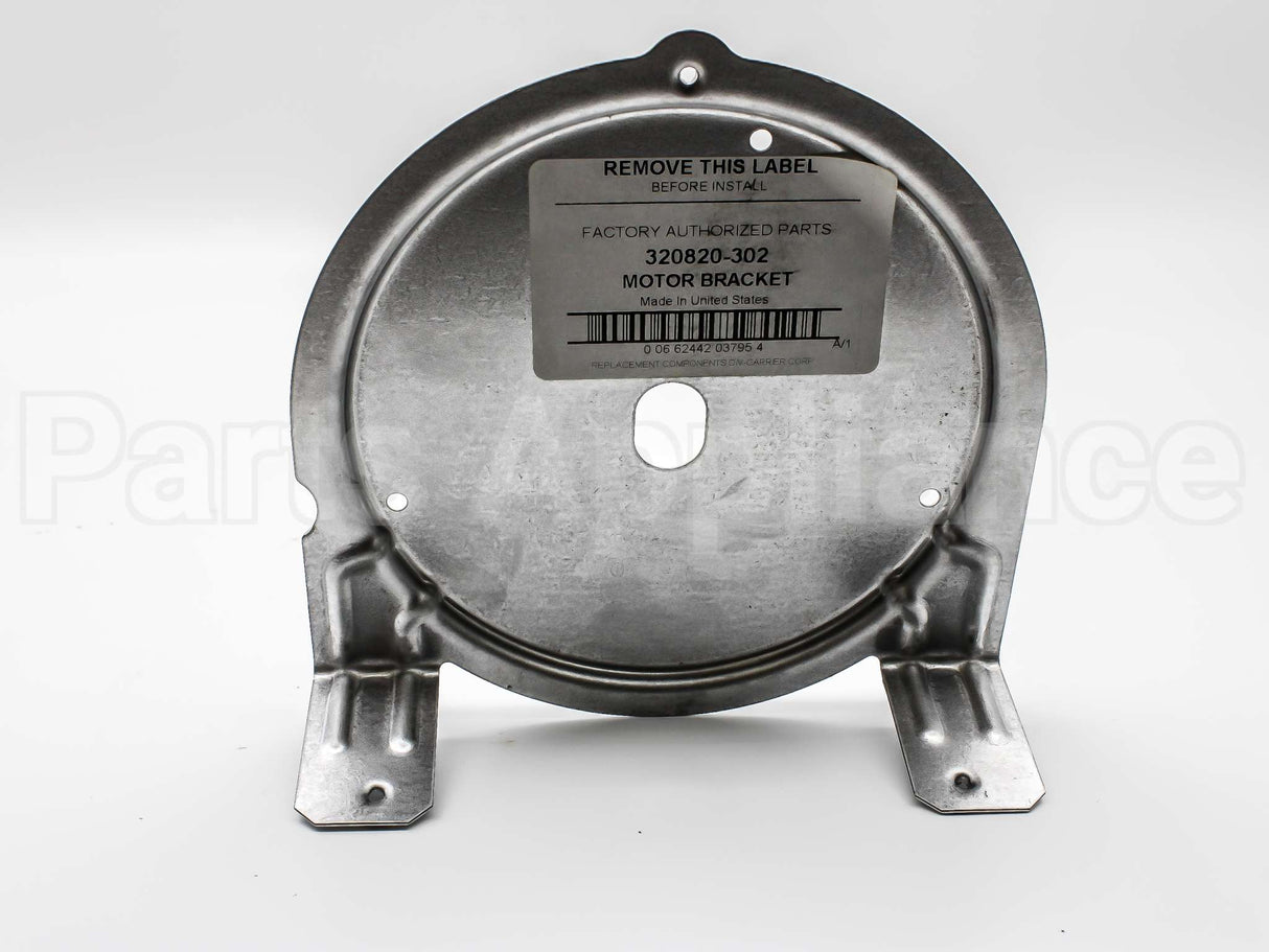 320820-302 Carrier Inducer Motor Support Plate