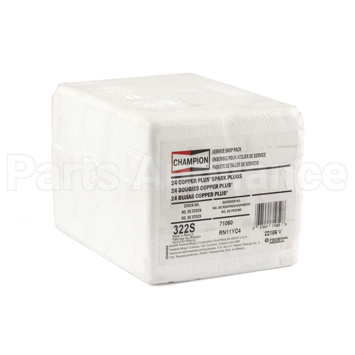 322S Champion Rn11Yc4 Shop Pack 24 Plugs