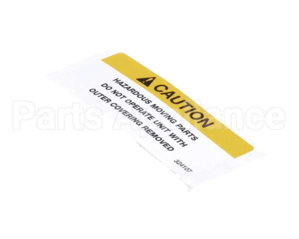 324107 Stoelting Decal Caution Moving Parts