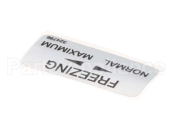 324796 Stoelting Decal; Freezing