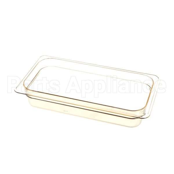 32HP150-H-PAN Compatible Cambro Third Sze 4" Dp Hot Pan, Amber
