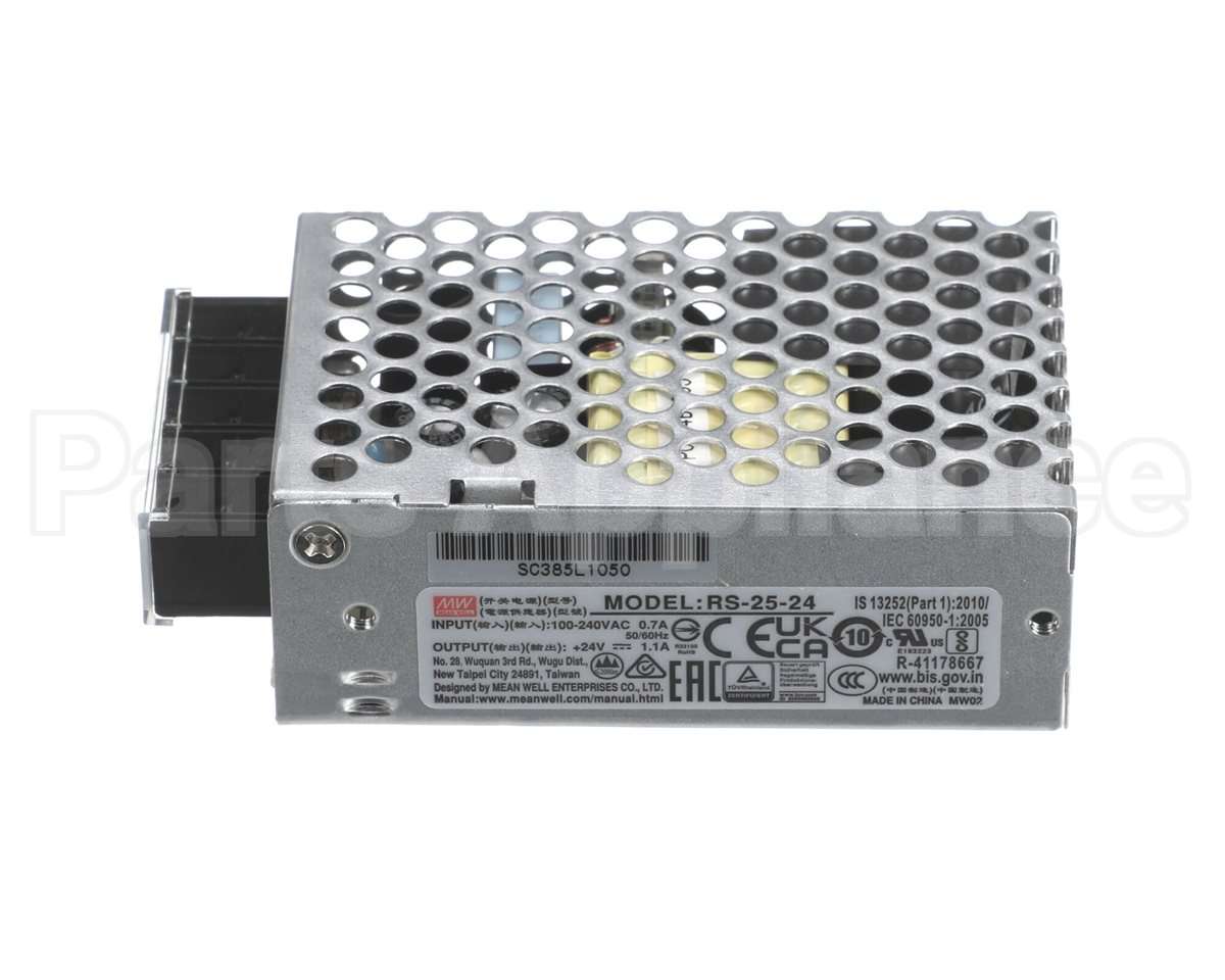 33363.0013 Bunn Power Supply, 24Vdc 1.1A 26.4W 1 Phase