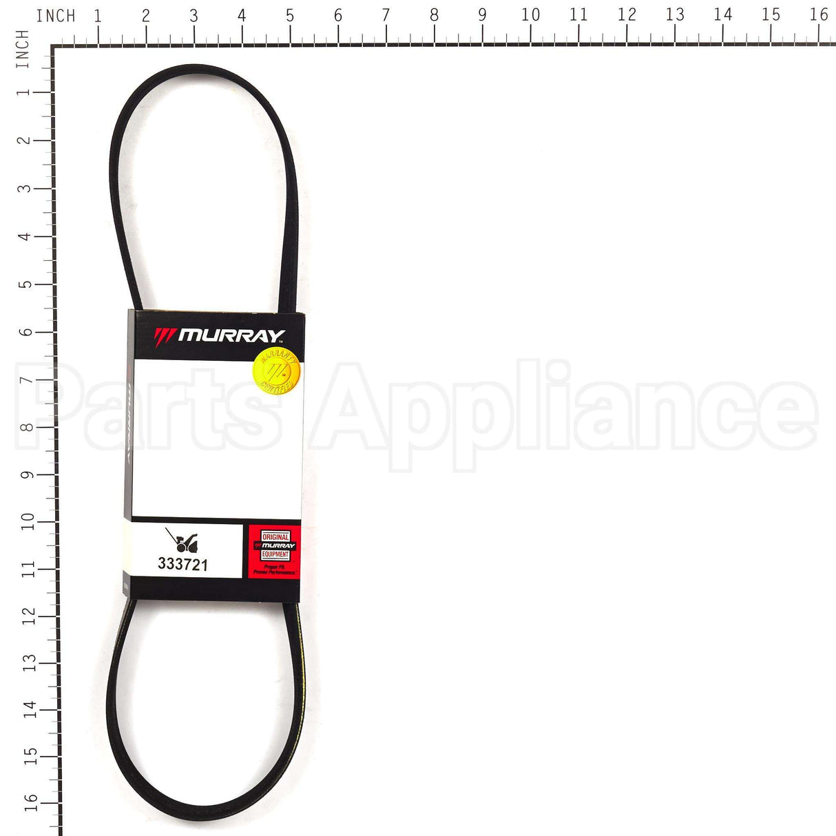 333721MA Briggs & Stratton Beltpoly-V 10 Rib 35