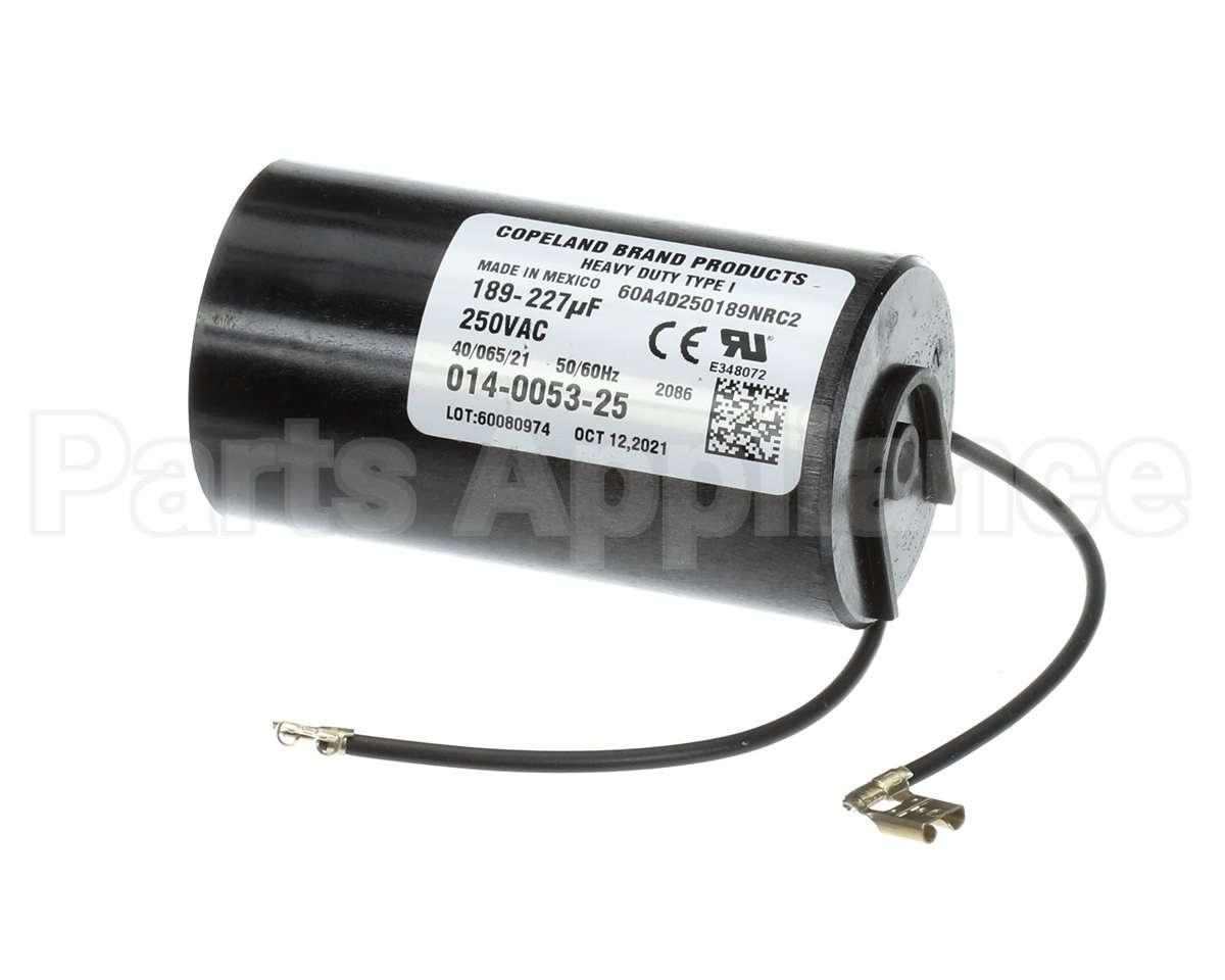 334-60411-17 Traulsen Capacitor Start Copeland 014-0053-25 189