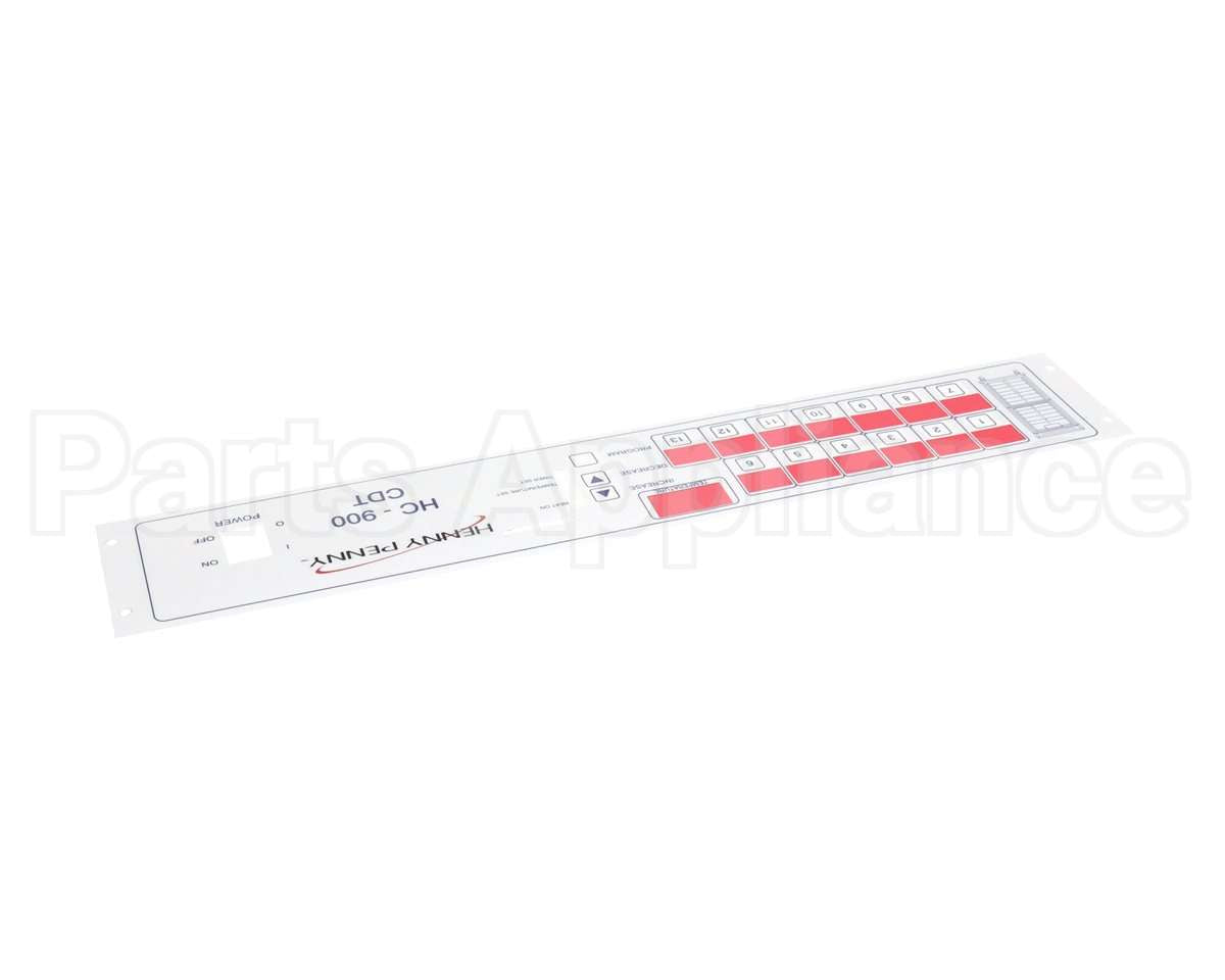 33874 Henny Penny Decal-Control Panel Kfc-Vent S