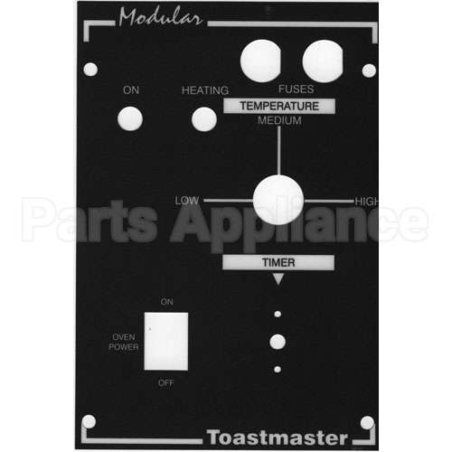 34111 Compatible Southbend Decal Side Panel Wendy"S Rh-36 (New 1 Switch)