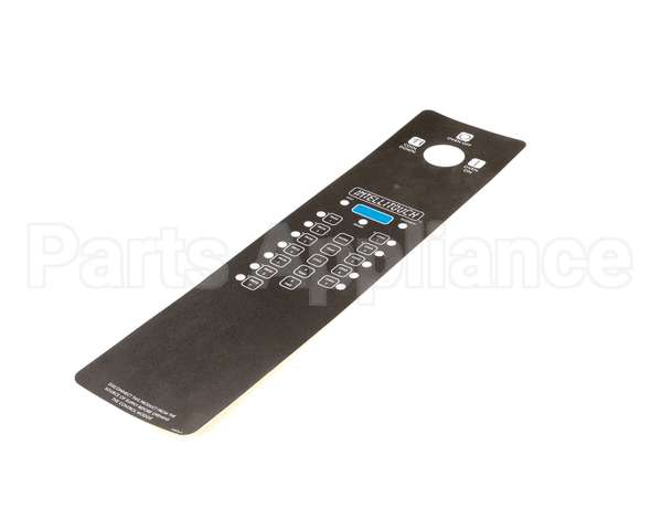 34741 Blodgett Decal, Lexan Control Zephaire-E
