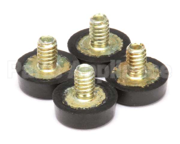 35712.0000 Bunn Kit,Foot 4Pk .75Odx.25Ht.25Thd