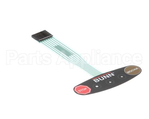36231.0006 Bunn Switch, Memb Prgm W/Stop-Mocha