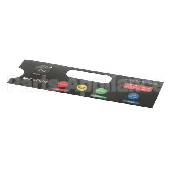 36367.0022 Compatible Bunn Overlay, Itcb Four Button Mcd