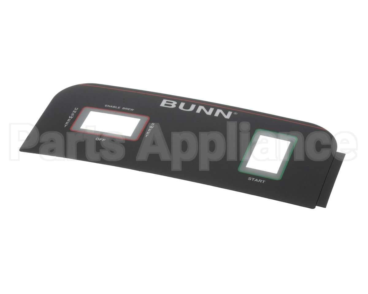 36590.0002 Bunn Decal, Cont Panel W/Sweetner