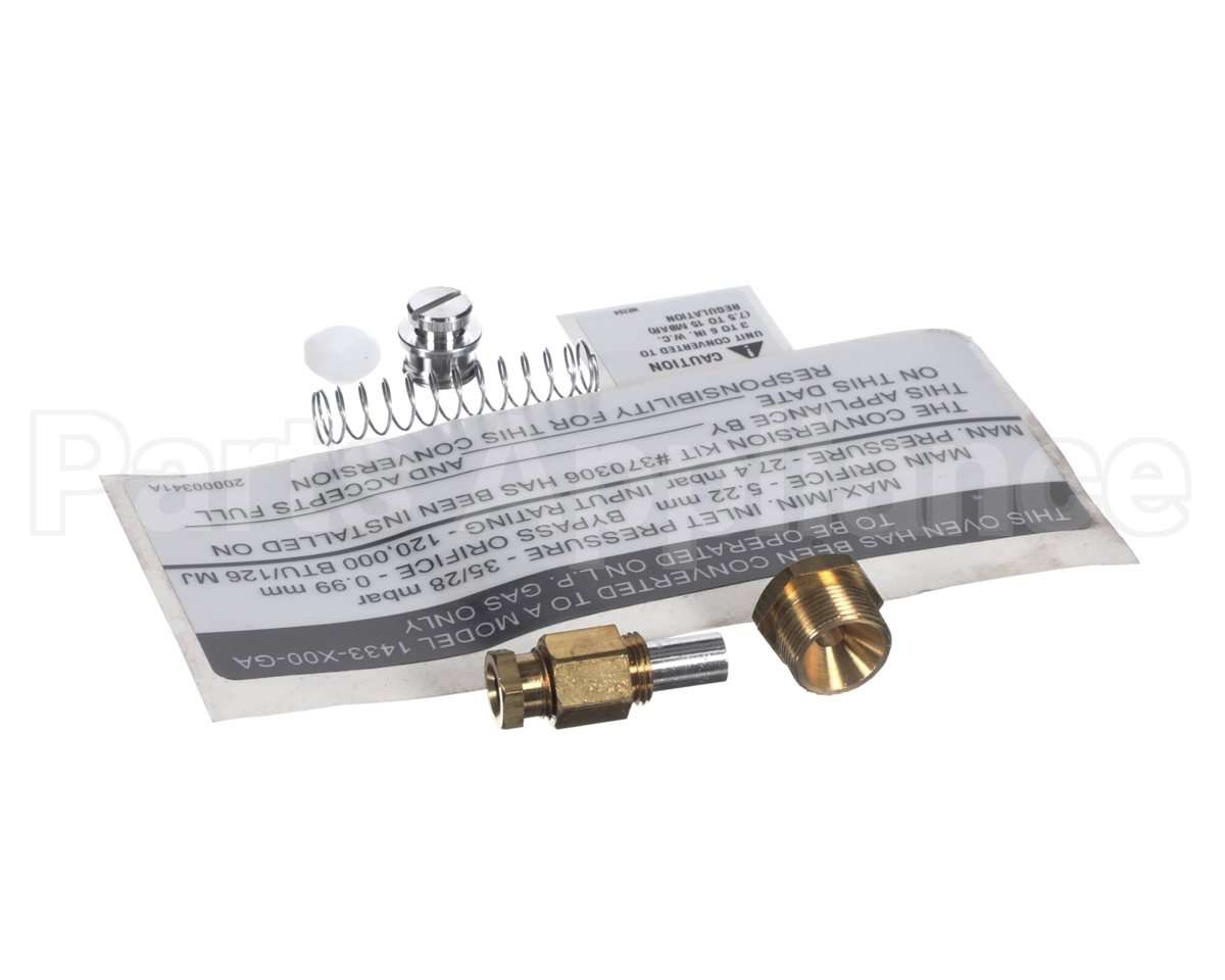 370306 Lincoln 1434 To Nat Gas Conversion Kit