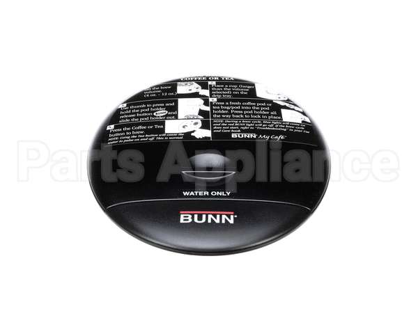 37495.1000 Bunn Lid Assembly, Mca/Mcp With Decal