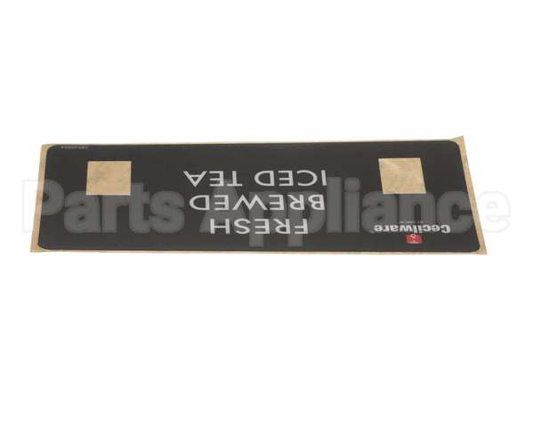 380-00064 Grindmaster Cecilware Label, Iced Tea - Ltb/Tb3