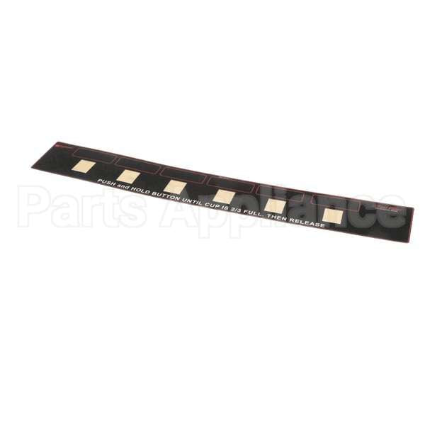 380-00151 Compatible Grindmaster Label Sw Panel Gb6Mp