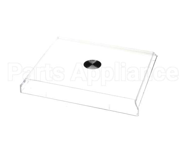 3802L-13 Vollrath Lid, Full Size Straw Boss Clr