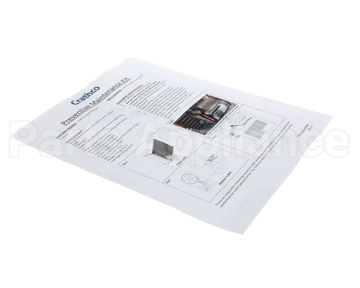 390-00098 Grindmaster Cecilware Instructions Pm Kit Cfb