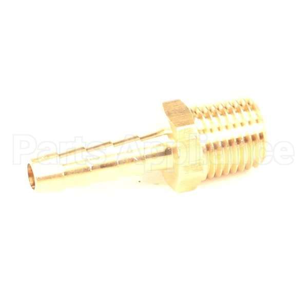 39250 Compatible Blodgett Fitting, 1/4 Barb X 1/4 Npt Bra