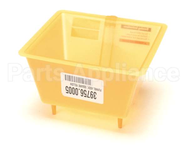 39756.1005 Bunn Kit, Funnel Assembly Sq Yellow