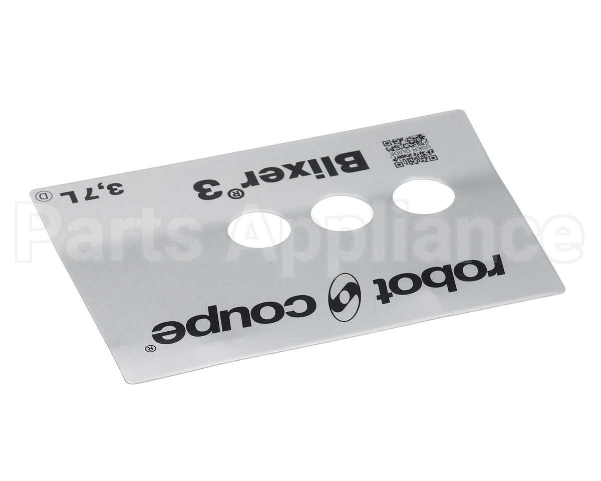 39784.0000 Robot Coupe Front Plate Assembly Blixer3D