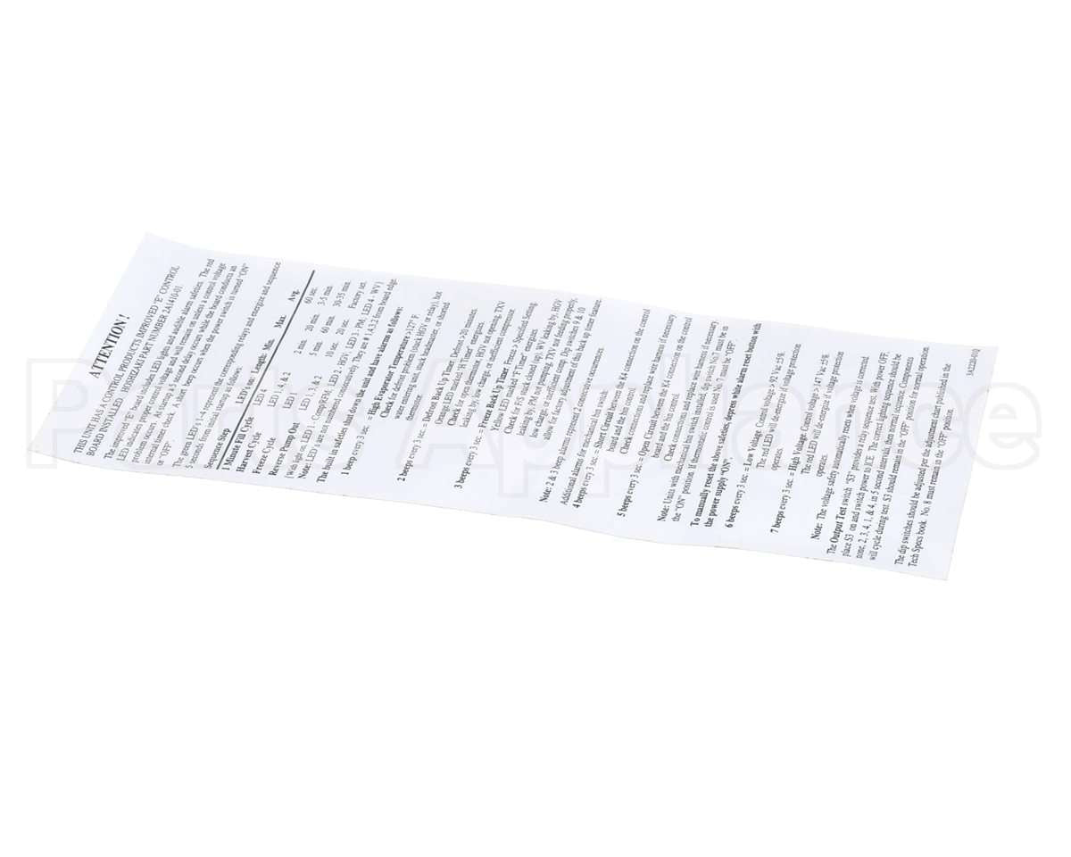 3A2220-01 Hoshizaki Label-Control Board