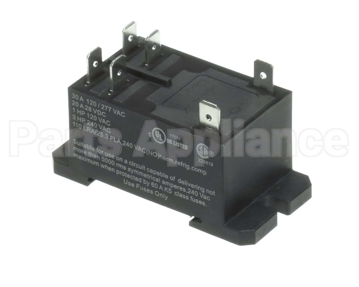 4-150 Continental Refrigeration Relay Dpst-No,30A,220-240Va
