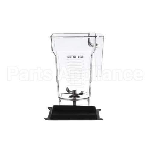 40-609-61 Blendtec 4 Sided Jar W/Soft Blk Lid