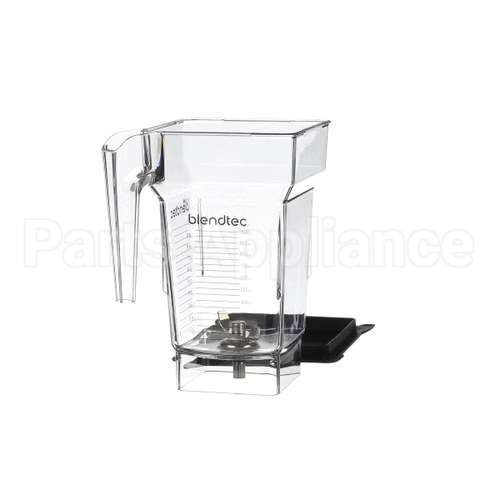 40-609-61 Blendtec 4 Sided Jar W/Soft Blk Lid