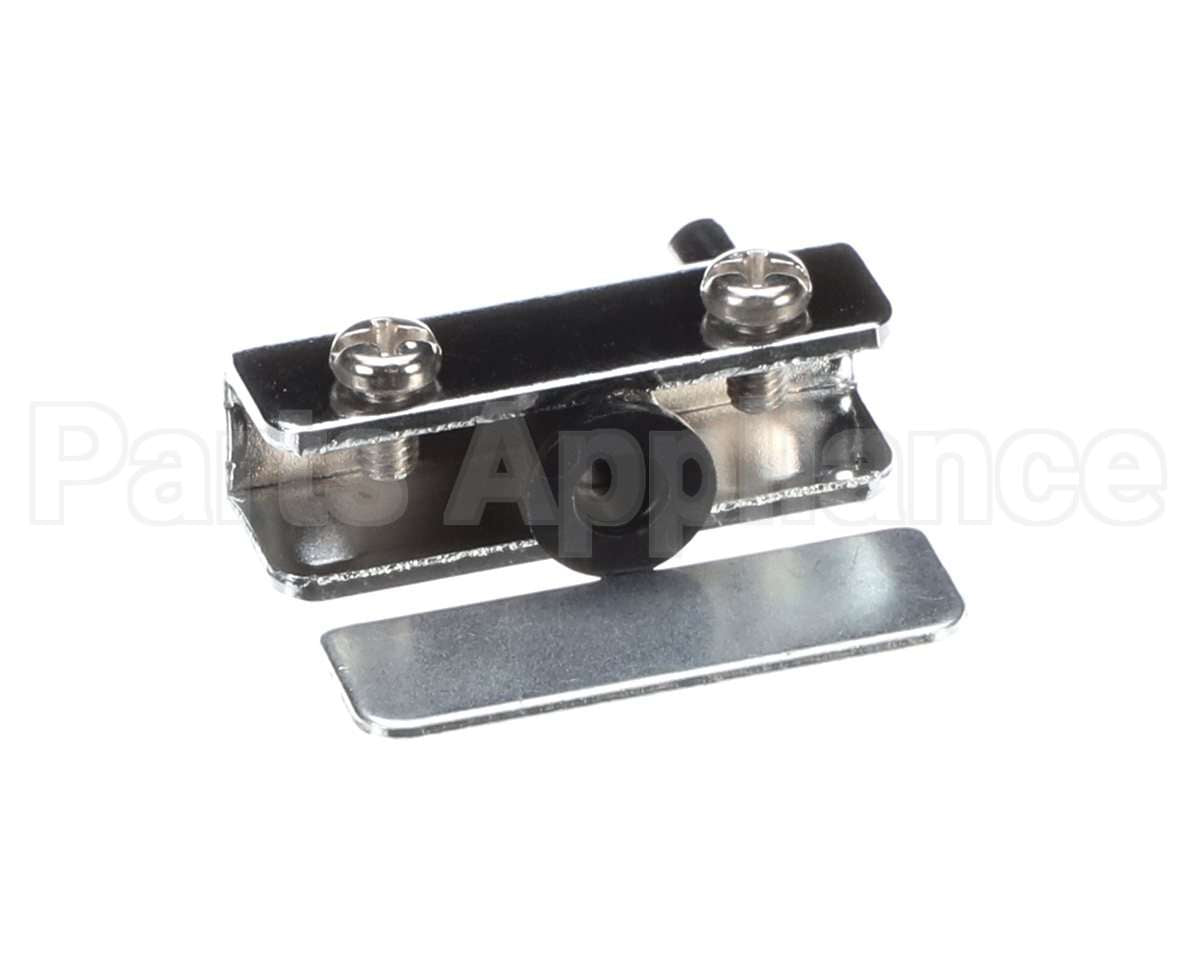 40013 Giles Hinge, Glass Door, Rear, Cr5-H